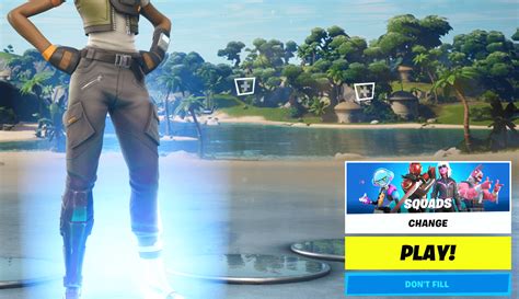 Load into the Lobby in Fortnite - Game Mode Select Screen Removed