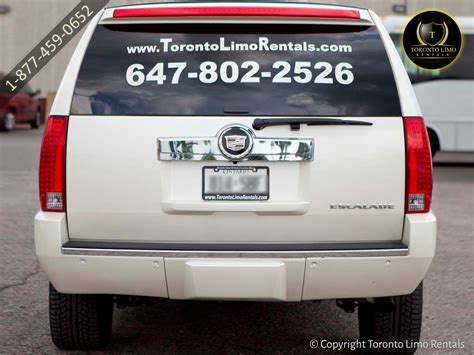 Cadillac Escalade Limousine | Toronto Limo Rentals