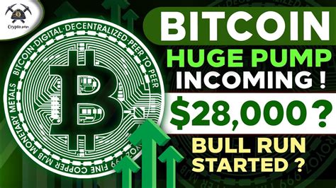 🛑Bitcoin Huge Pump | BTC to $28,000? | Bull Trap or Bull Run? | Next ...