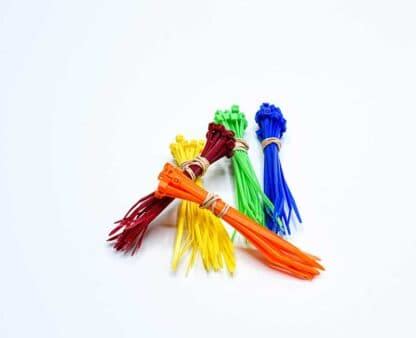 Cable Ties - Versatile Multi-Color Multi-Size 650 Piece Pack