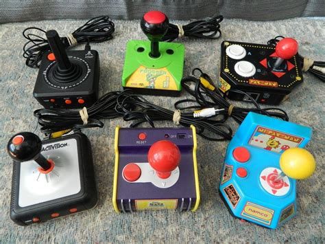 Lot of 6 Plug N Play TV Games Arcade Pac-man Namco Activision Atari Ms ...