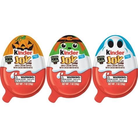 Kinder Joy Halloween Treat and Toy, 2.8 oz, 4 count - Walmart.com ...