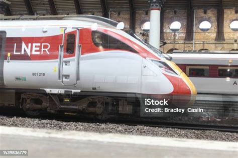 Lner Azuma Train At York Stock Photo - Download Image Now - Rail ...