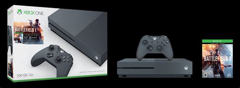 Microsoft Announces New Xbox One S Battlefield 1 Bundles