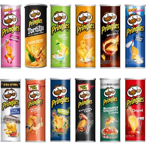 Kellogg Pringles Potato Crisps Chips Snack 110g K Food | K food, Potato ...