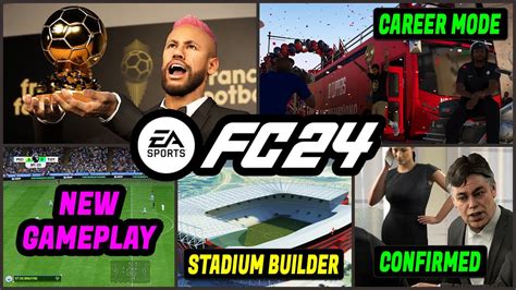 EA SPORTS FC 24 Official Career Mode Gameplay & CONFIRMED NEWS - YouTube