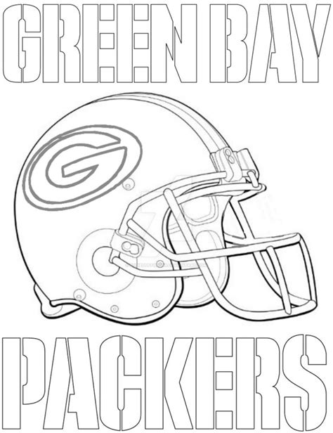 Green Bay Packers Helmet Drawing at GetDrawings | Free download