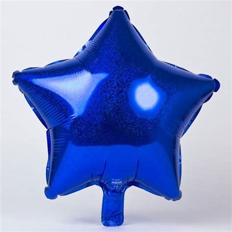 Star Foil Helium Balloon, Dark Blue | GettingPersonal.co.uk | Helium ...