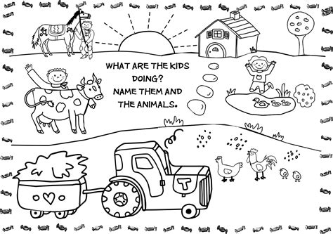 Free Printable Farm Animal Coloring Pages For Kids