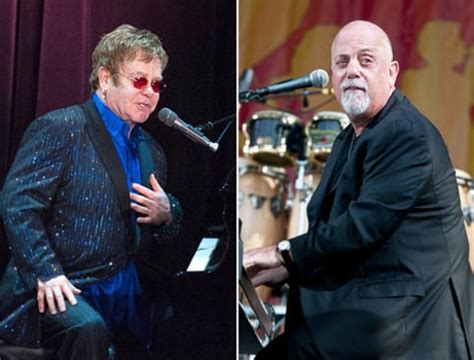 Billy Joel, Elton John End Feud, Make Up At Songwriters Hall of Fame ...