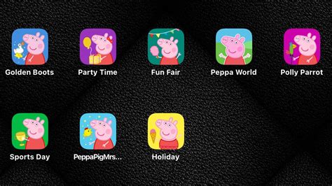 Found 8 Peppa Pig Mobile Games - Peppa Pig Holiday,Fun Fair,World of ...