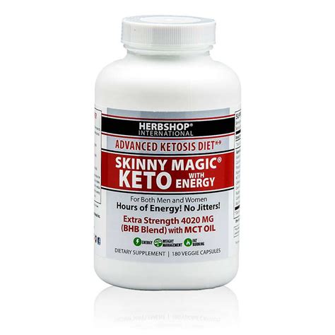 Skinny Magic KETO with Energy - 4020 mg BHB » Healthy Steps LLC