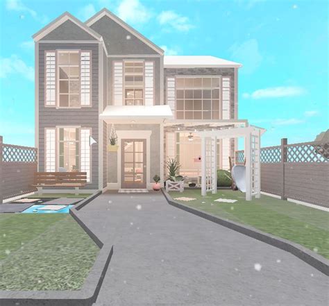 Aesthetic Home Exterior Bloxburg