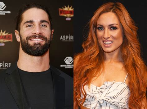 WWE's Becky Lynch and Seth Rollins Confirm Romance With PDA-Packed ...