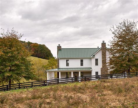 blog two story farmhouse exterior side - Elizabeth Eason Architecture