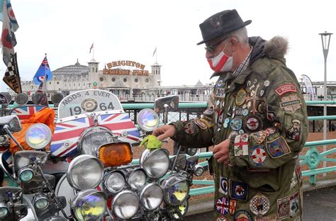 Mods and Rockers unite to fight closure of Brighton seafront road