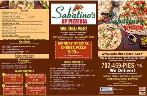 Sabatinos Authentic NY Pizzeria