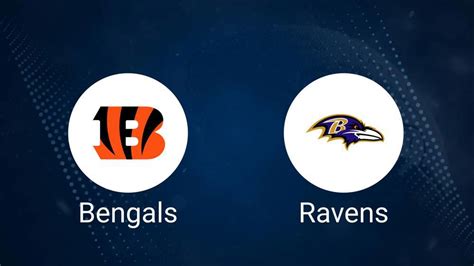 Bengals vs. Ravens Predictions & Picks: Odds, Moneyline, Spread - Week ...