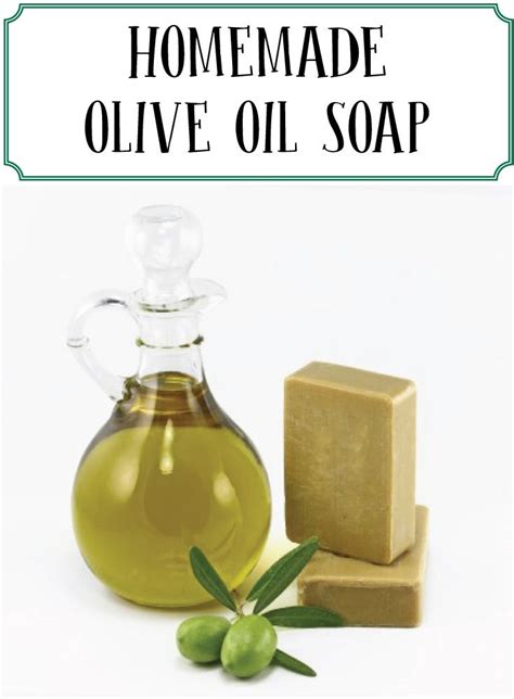 OLIVE OIL SOAP- HOMEMADE RECIPE | Olive oil soap, Soap, Soap making