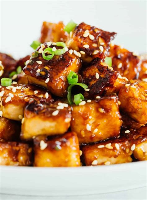 Sesame Garlic Fried Tofu Recipe | Table for Two