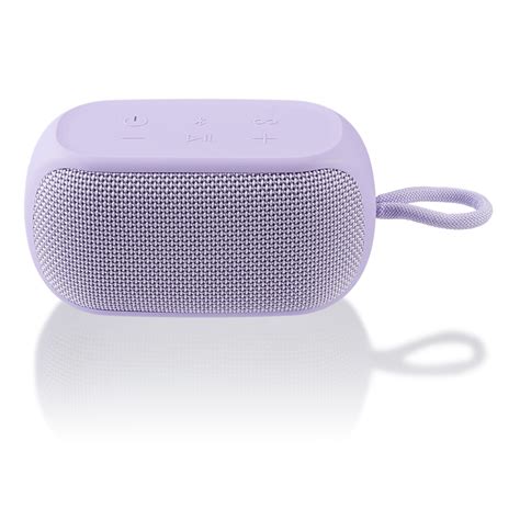 onn. Small Rugged Speaker with Bluetooth Wireless Technology, Purple ...