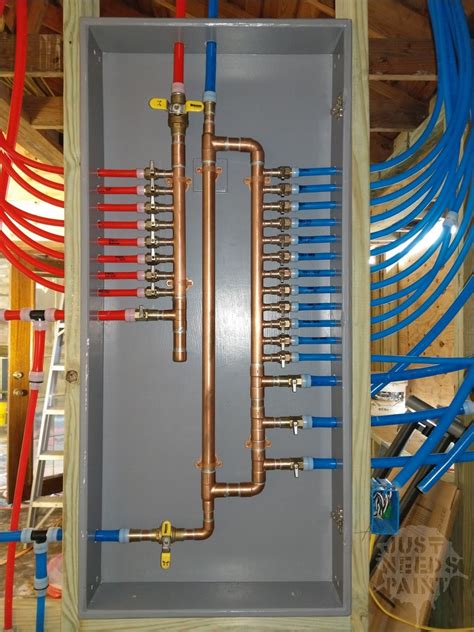 Sanity Saving PEX Manifold Installation Tips - Just Needs Paint