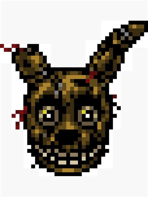 Fnaf 3 Mini Game Style Springtrap Sprites What Do You Think R - Mobile ...