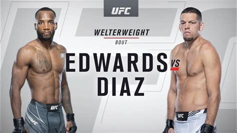 UFC 263: Nate Diaz vs Leon Edwards Highlights - YouTube