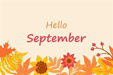 September Banner Vector Art, Icons, and Graphics for Free Download