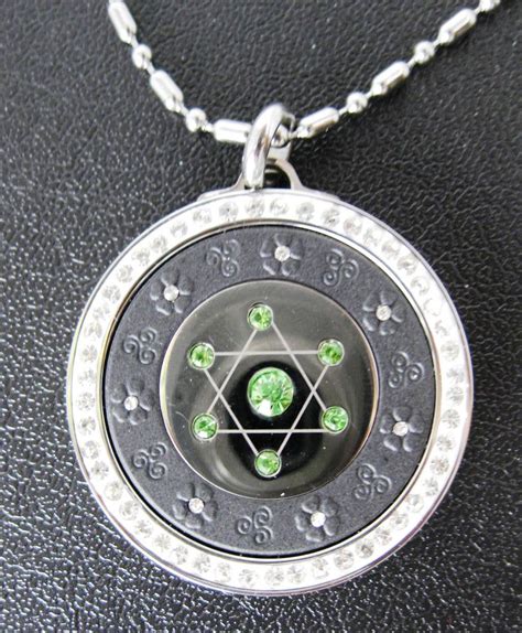 QP12G Quantum Pendant Scalar Energy Limited Edition Green 2500 Neg Ions