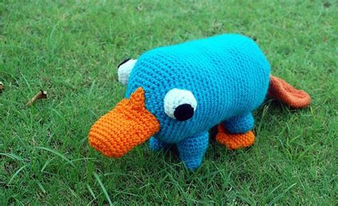 Oh my!! LOVE!!!!!!!!!! Free Perry the Platypus crochet pattern ...