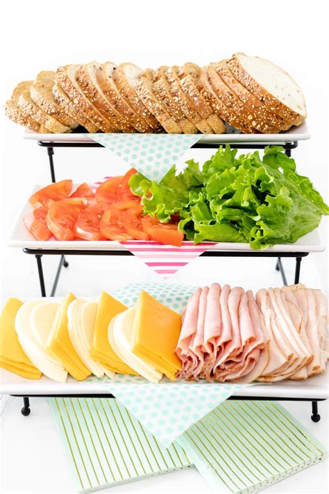 How To Make a DIY Sandwich Party Station | Cutefetti