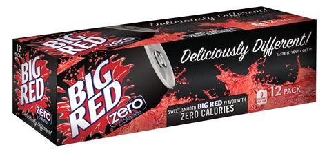 Buy Big Red | Zero | Fridge Pack Cans | Zero Calories | 12 fl. oz (12 ...