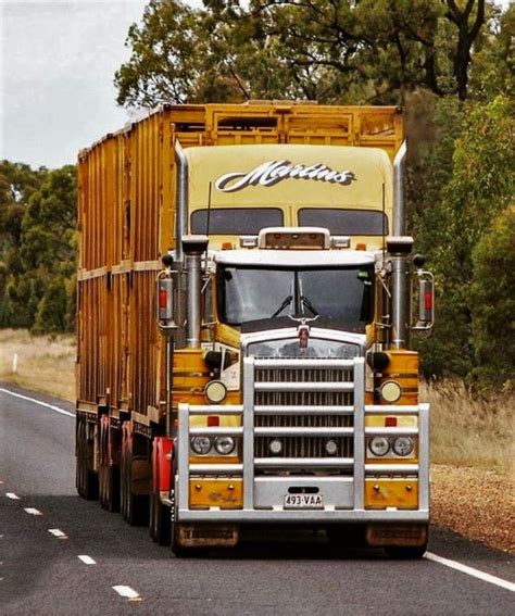 KENWORTH. T908, Cattle-Truck. Australia. | Kenworth trucks, Big rig ...