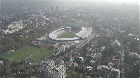 Stadion FK Crvena Zvezda Dron video 2022 - YouTube