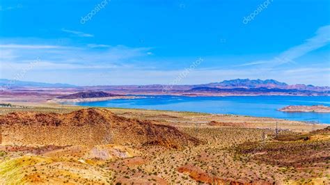 View Lake Mead Historic Railroad Hiking Trail Hoover Dam Nevada Stock ...