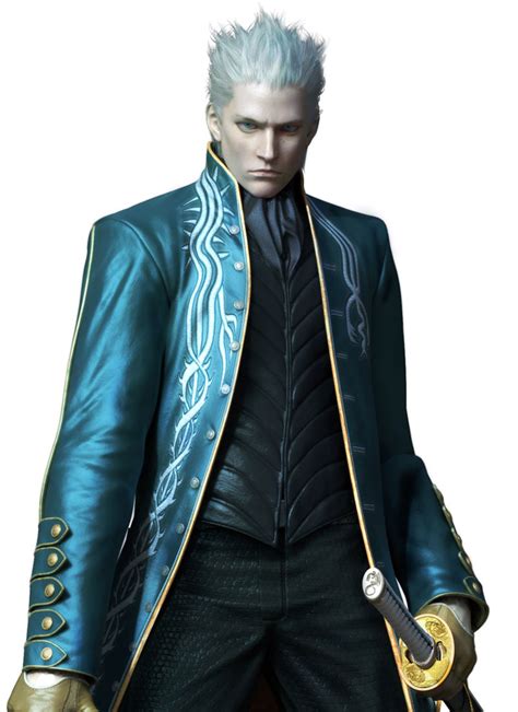 Vergil Portrait Art - Devil May Cry 3: Dante's Awakening Art Gallery