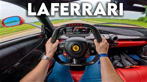 What It's Like To Drive A Ferrari LaFerrari! (POV) - YouTube