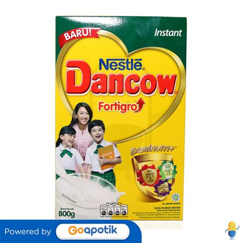 DANCOW FORTIGRO INSTANT 800 GRAM BOX - Kegunaan, Efek Samping, Dosis ...