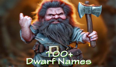 100+ Dwarf Names - Exemplore