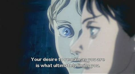 Ghost in The Shell (1995) | Ghost in the shell, Film quotes, Pretty words