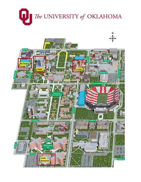 Map Of Ou Campus – Map Of The World