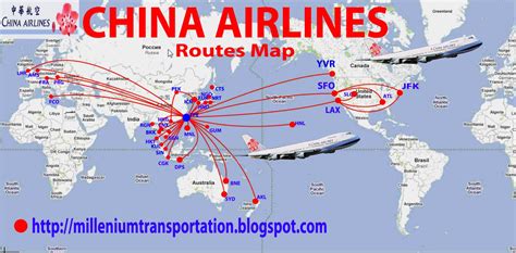 China Southern Airlines Route Map