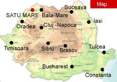 Satu Mare Map and Satu Mare Satellite Image