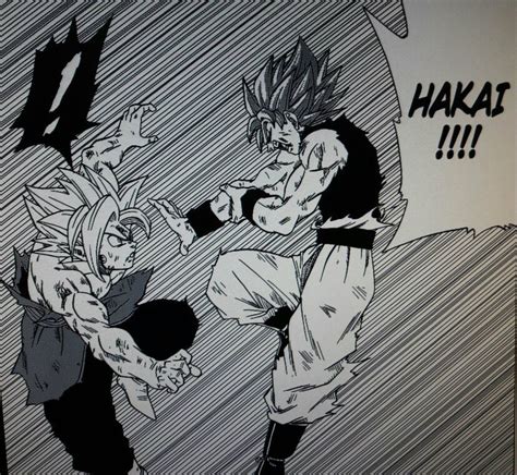 Goku usa "Hakai" no mangá de Dragon Ball Super