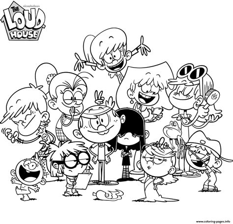 Howard Mcbride De Loud House Coloring Pages Coloriages De La Maison ...