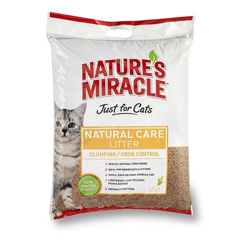 Nature's Miracle Just for Cats - Natural Care Cat Litter - Chaar