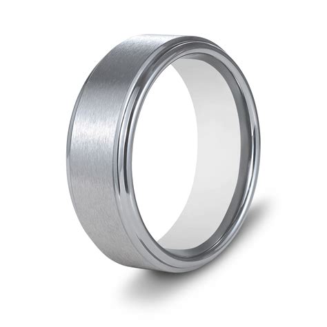 The Timeless - Silver Brushed Tungsten Ring