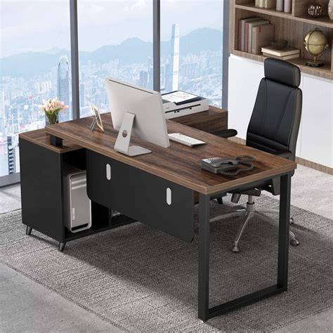 Home Office Desk And File Cabinet - Filing Cabinets