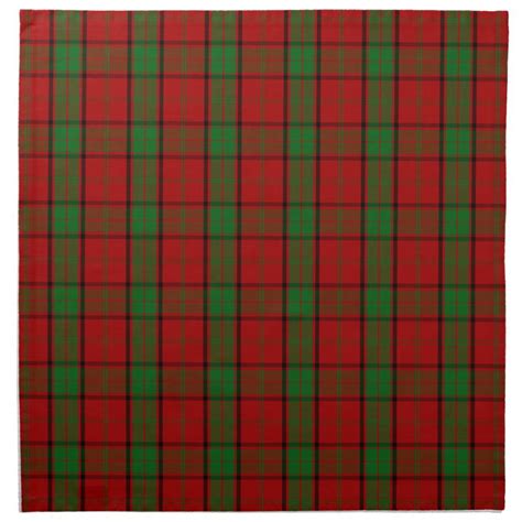 Clan Maxwell Tartan Cloth Napkin | Zazzle.com | Cloth napkin, Custom ...